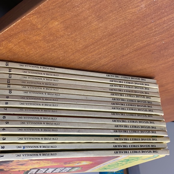 1983 Sesame Street book set, 1-15. - Picture 2 of 16